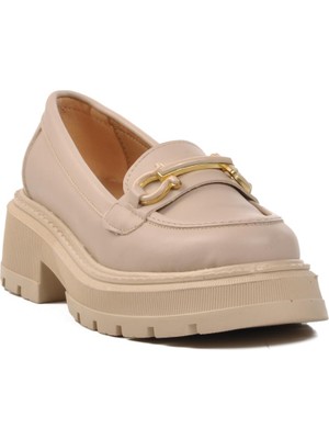 Ayakmod 572377 Bej Cilt Kadın Günlük Ayakkabı