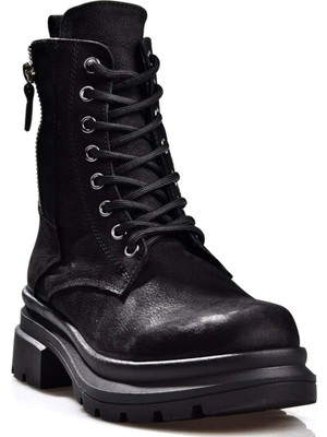 Mammamia D24KB-1550 Kadın Deri Klasik Bot