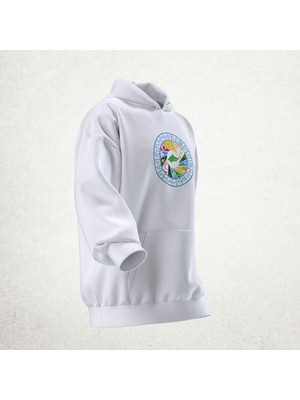 16 Hanedanı & 24 Oğuz Boyu Tasarımlı Unisex Hoodie