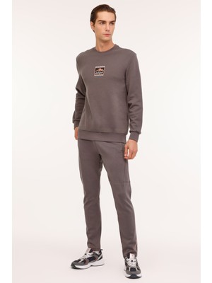 Lumberjack ml Greys 16URB2029 4pr Gri Erkek Sweatshirt