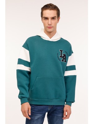 Lumberjack ml Fran 17ID115 4pr Yeşil Erkek Sweatshirt