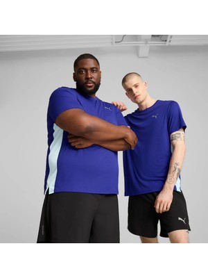 Puma Erkek Mor Puma Run Favorıte Velocıty Tee Mor Erkek T-Shirt