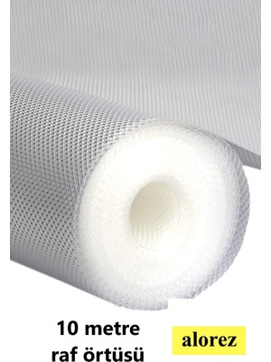 Tekno Trust Eva Kaymaz Pıtırcık Raf Örtüsü 45 cm x 10 Metre Şeffaf Kaymaz Raf Dolap İçi ve Çekmece İçi Örtü