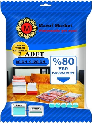 Tekno Trust Yüksek li Vakumlu Hurc (Xxl)(2 adet) 90 Cm X 120 Cm - Çevirmeli & Mavi Kapak - Vakumlu Hurç