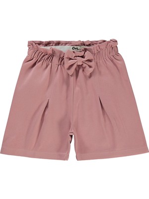 Civil Girls Kız Çocuk Şort 6-9 Yaş Gül Kurusu