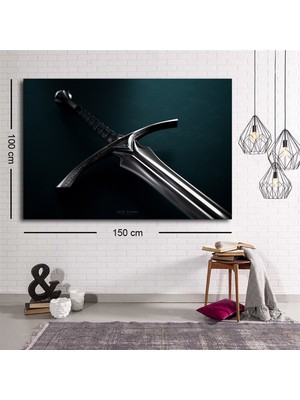 Miyrem Exclusive Serie"  Kılıç Kanvas Tablo
