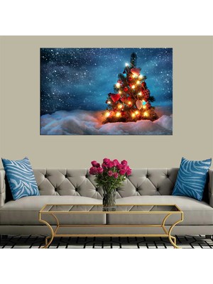Miyrem Exclusive Serie"  Noel Ağacı Kanvas Tablo