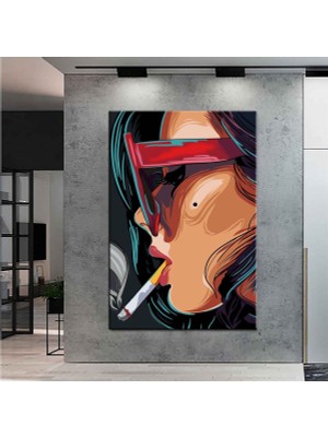 Miyrem Exclusive Serie"  Kadın  Kanvas Tablo