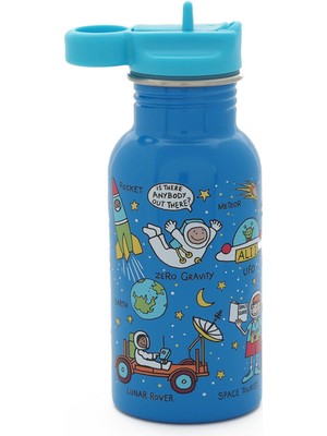 Tyrrell Katz 400 ml Pipetli Paslanmaz Çelik Matara Space