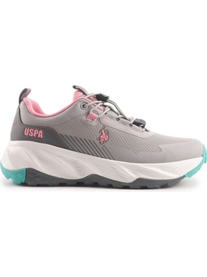 U.S. Polo Assn. 4w Loren Wmn 4pr Outdoor Kadın Spor Ayakkabı A101816237 Gri/Pembe