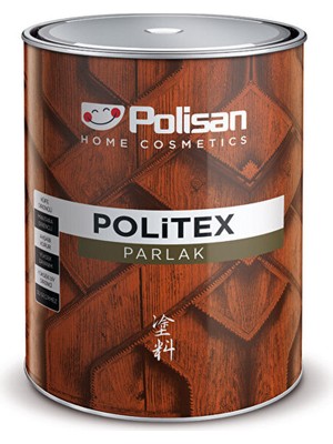 Polisan Politex Lüx Parlak Vernikli Ahşap Koruyucu 15 Lt Tütün