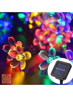 Just Cheap Store Solar Çiçekli Rgb Dekorasyon Lambası