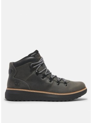 Timberland Deri Gri Erkek Bot Hudson Road Mıd Lace Up Waterproof