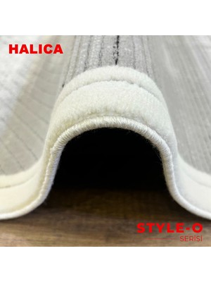 Halıca Styleo C621D Krem/gri Renk Dekoratif Halı