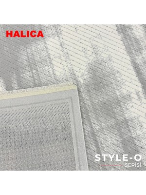 Halıca Styleo C621D Krem/gri Renk Dekoratif Halı