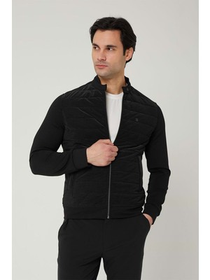 Coonless Erkek Siyah Mont