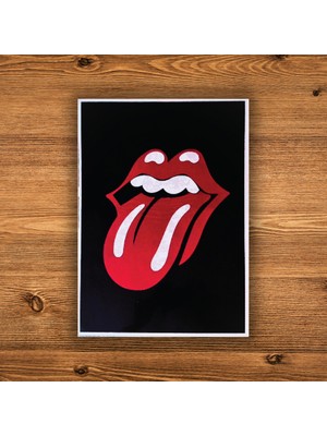 Light Rock Image Poster: Rolling Stones Dil Logosu, B-POSTER024