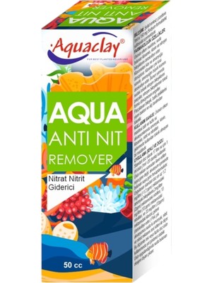 Aquaclay Anti Nit 50CC Akvaryum Nitrat Nitrin Giderici