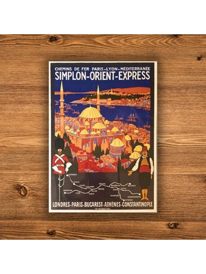 Light Rock Image Poster: Simplon Orient Ekspresi Demiryolu Hattı Büyük, B-POSTER025