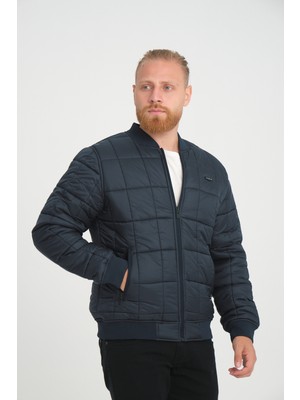 Erkek Kare Kapitoneli Pilot Mont