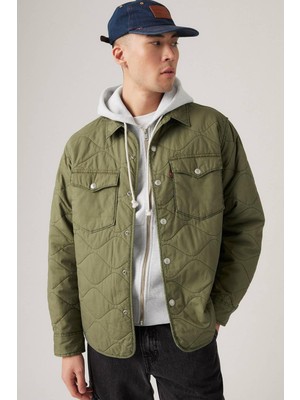 Levi'S Erkek Overshirt Günlük Mont Yeşil Jacket - A9173-0003