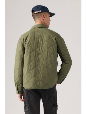 Levi'S Erkek Overshirt Günlük Mont Yeşil Jacket - A9173-0003