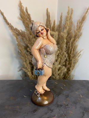Tombul ( Şişman ) Kadın Dekoratif Obje & Biblo Model 1