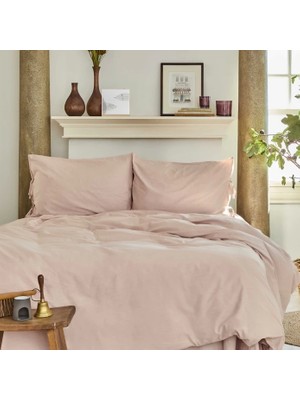 Karaca Home 4 Element Su Toprak Blush %100 Pamuk Çift Kişilik Nevresim Takımı