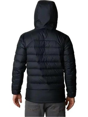 Columbia Porter Heights Hooded Down Erkek Siyah Kapüşonlu Outdoor Mont XO8564-010