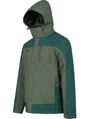 2As Elbruz 3in1 Jacket Man Green Erkek Ceket 2ASM010422YSL