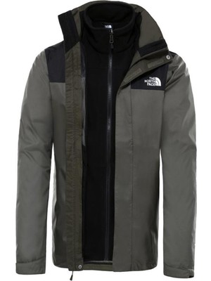 The North Face M Evolve Iı Triclimate Jacket - Eu Siyah Erkek Mont NF00CG55JK31