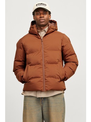 Jack & Jones Jjpayne Regular Fit Kapüşonlu Kuş Tüyü Dolgulu Şişme Mont Erkek Mont 12256887
