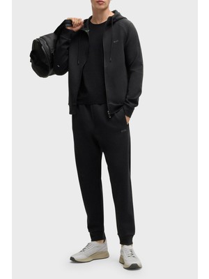 Boss Pamuklu Logolu Regular Fit Kapüşonlu Eşofman Takımı Erkek Eşofman Takımı 50519395 001