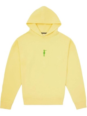 Wwf Market Denizatı Hoodie Sweatshirt - Açık Sarı