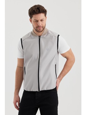 Alexandergardı Dar Kesim Içi Polar Su Itici Softshell Kumaş Yelek (UNI-YLK03)