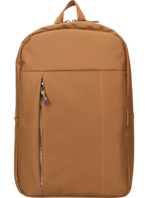 Plm Oslo Notebook Sırt Çantası 15.6" Taba Rengi