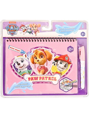 Paw Petrol Sky Nickelodeon Özel Sulu Kalem ile Sihirli Boyama Kitabı