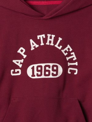 Erkek Çocuk Bordo Gap Logo Sweatshirt