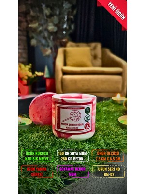 Workshop Elite Aroma Terapi Uzun Boy Kapaklı Soya Wax Kokulu Mum