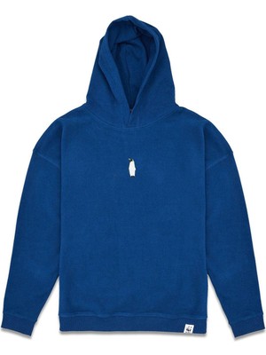 WWF Market Imparator Penguen Hoodie - Indigo Mavisi