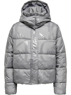 Onlmercedes Aop Kadın Şişme Mont