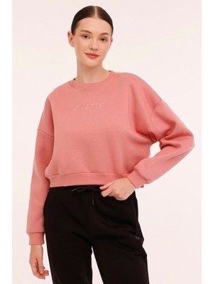 Lotto W-Leblanc C Neck Swt 4pr Gül Kurusu Kadın Sweatshirt