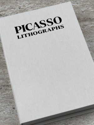 Picasso Kumaş Doku Kitap Kutu