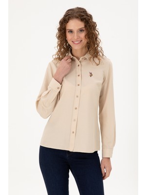 U.S. Polo Assn. Kadın Kum Gömlek Basic 50295704-VR085
