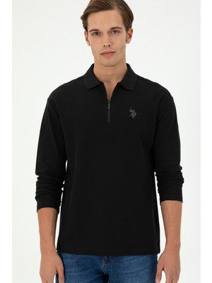 U.s. Polo Assn. Erkek Siyah Sweatshirt 50293413-VR046