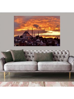 Miyrem Exclusive Serie"  Gün Batımı Ayasofya  Kanvas Tablo