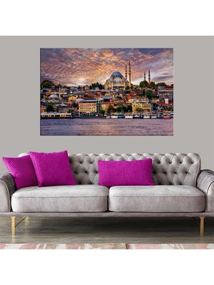 Miyrem Exclusive Serie"  Istanbul Gün Batımı Kanvas Tablo