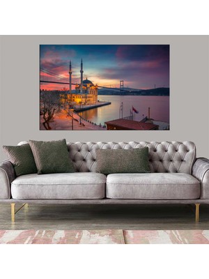 Miyrem Exclusive Serie"  Denizden Cami Görüntüsü Kanvas Tablo