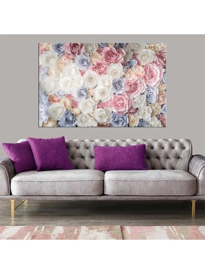 Miyrem Exclusive Serie"  Çiçekler Kanvas Tablo