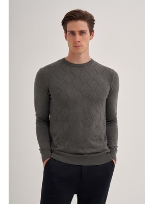 Cazador 3084 Erkek Bisiklet Yaka Kazak